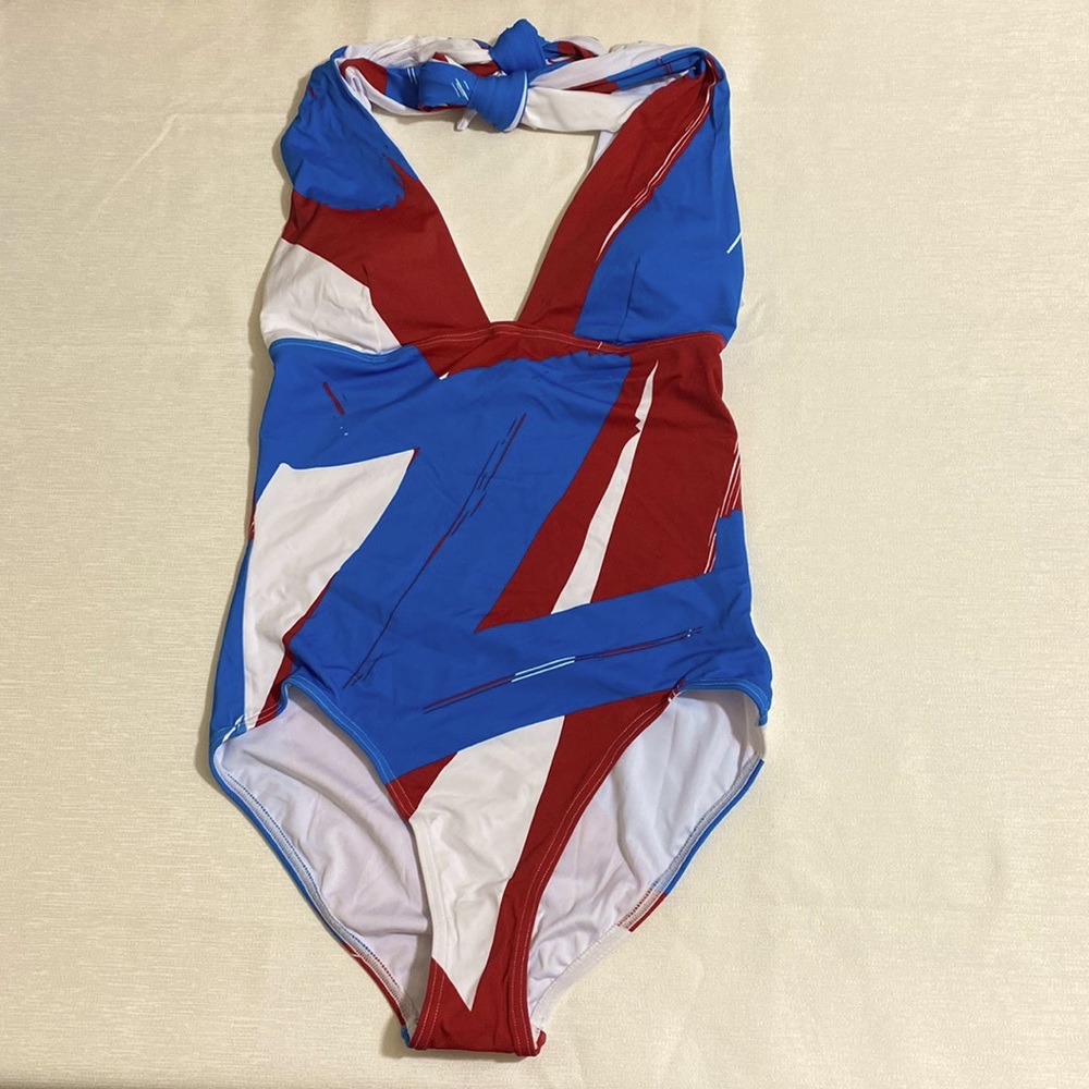 MEI L'ANGE Women's One-Piece Swimsuit w Light Padded Bra Size S